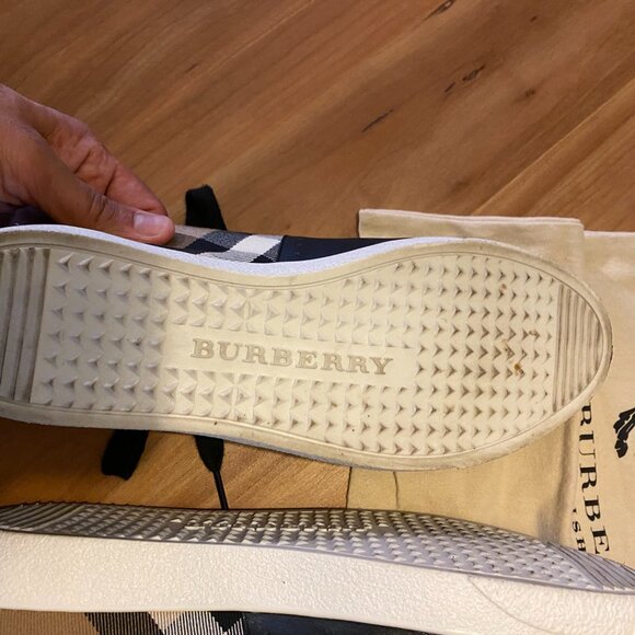 Burberry VF Gifford Sneakers Coca men size 11 - Picture 4 of 6